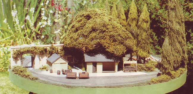 The station area