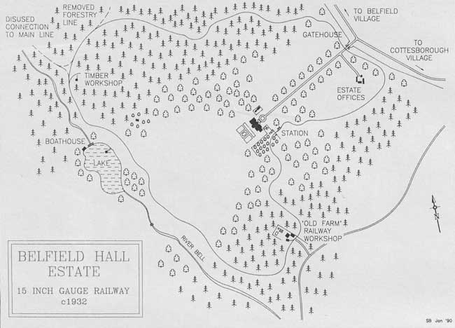 The Estate map